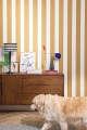 Tapeta klasyczne paski winylowa Caselio BAI 101072124 Golden Lines Basics