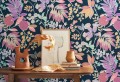 Tapeta botaniczna Casadeco CALF 88801414 Palm Springs California