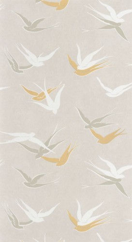 Tapeta jaskółki Casadeco TWNT 88631323 Swallow Twenties