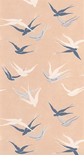 Tapeta jaskółki Casadeco TWNT 88634101 Swallow Twenties