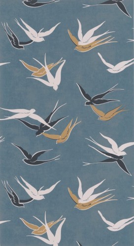 Tapeta jaskółki Casadeco TWNT 88636464 Swallow Twenties