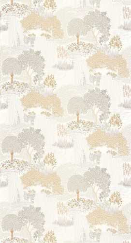 Tapeta japoński ogród Casadeco KYTO 88721788 Niwa Kyoto