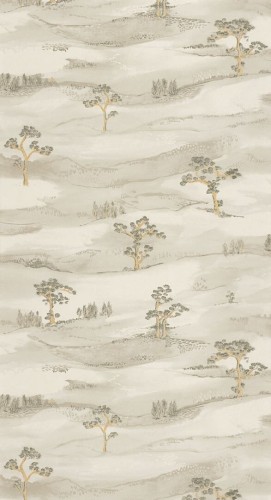 Tapeta krajobraz drzew Casadeco KYTO 88747199 Mokuso Kyoto