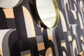 Tapeta geometryczna art-deco Caselio MLGT 102089021 Doors Moonlight II