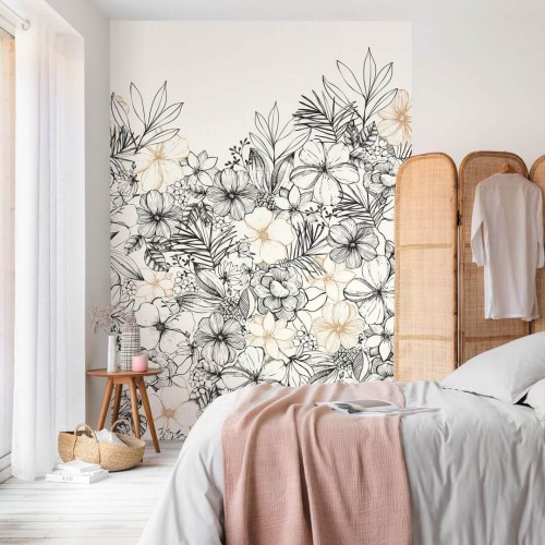 Mural kwiaty Caselio MLGT 104160956 Flores Moonlight II