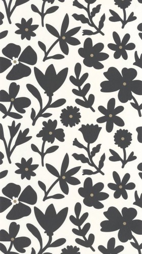 Tapeta kwiaty retro Caselio MLGT 104340914 Floralie Moonlight II