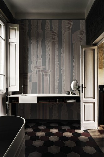 Tapeta Łazienkowa Londonart 20501 01 Pedrocchi GlassWallpaper 2020