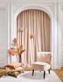 Tkanina welurowa trudnopalna Camengo 35650255 Coulisse Fr Coulisse 2 - 300 cm szer.