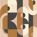 Tapeta geometryczna abstrakcja Casamance 75990304 Vassily Mouvements