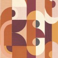 Tapeta geometryczna abstrakcja Casamance 75990406 Vassily Mouvements