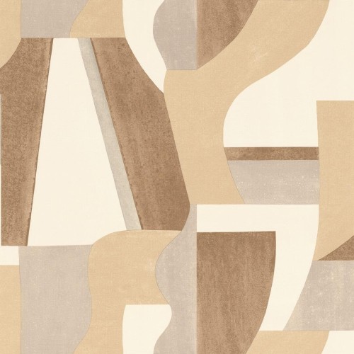 Tapeta geometryczna retro Casamance 76002242 Gino Mouvements