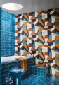 Tapeta geometryczna retro Casamance 76002242 Gino Mouvements