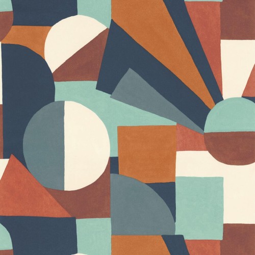 Tapeta geometryczna Casamance 76010916 Sonia Mouvements