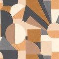 Tapeta geometryczna Casamance 76011018 Sonia Mouvements