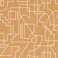 Tapeta linie geometryczna Casamance 76021528 Alexander Mouvements