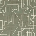 Tapeta linie geometryczna Casamance 76021630 Alexander Mouvements