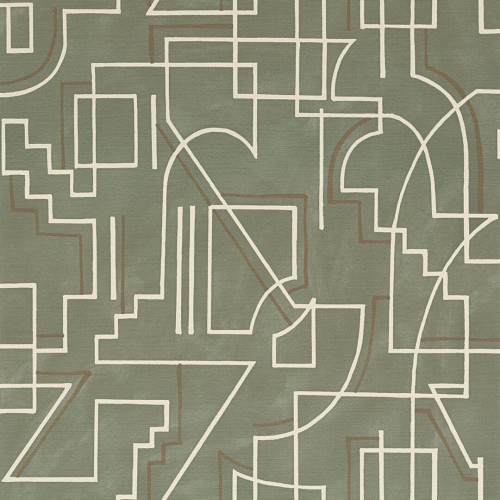 Tapeta linie geometryczna Casamance 76021630 Alexander Mouvements