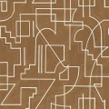 Tapeta linie geometryczna Casamance 76022854 Alexander Mouvements