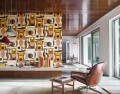 Tapeta abstrakcyjna geometryczna Casamance 76032548 Auguste Mouvements