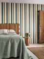 Tapeta kolorowe paski Casamance 75923160 Transat L'Ile Aux Oiseaux