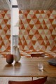 Fototapeta trójkąty Wall&Deco WDAF2301 African Canvas Contemporary 2023