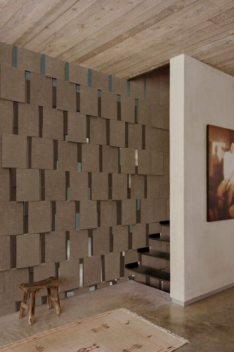 Fototapeta geometryczna z efektem 3D Wall&Deco WDBR2301 Bricks Contemporary 2023