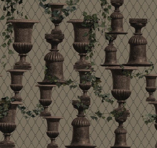 Fototapeta wazony i girlandy z bluszczu Wall&Deco WDGM2302 Il Giardino dei Medici Contemporary 2023