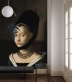 Mural portret kobiety Lady fern 8711 Wallcolors