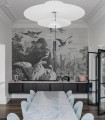 Mural krajobraz fauny i flory Black swans 8709 Wallcolors