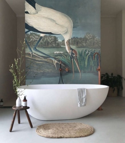 Mural bocian Stork 8054 Wallcolors