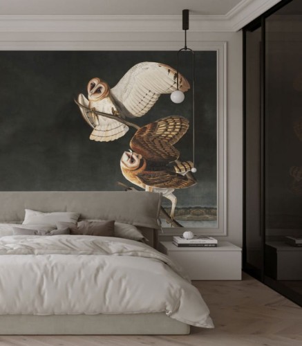 Mural sowy Owls 4460 Wallcolors