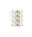 Mural ryby Under the Sea Beige 4368 Wallcolors