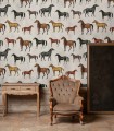 Mural konie Horses Beige 4358 Wallcolors