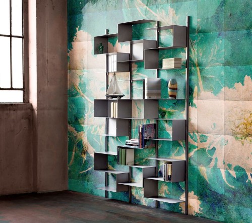 Fototapeta kwiaty i kwadraty TapLab 522_003 QUILT Collection 23