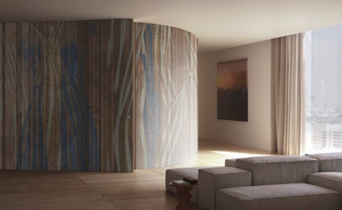 Fototapeta pofalowane linie TapLab 533_005 RAPSODY Collection 23