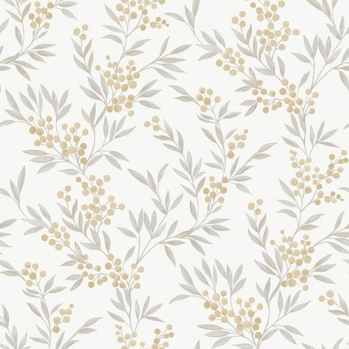 Tapeta liście i jagody tarniny Boras Tapeter Forest Berries 4713 Woodland