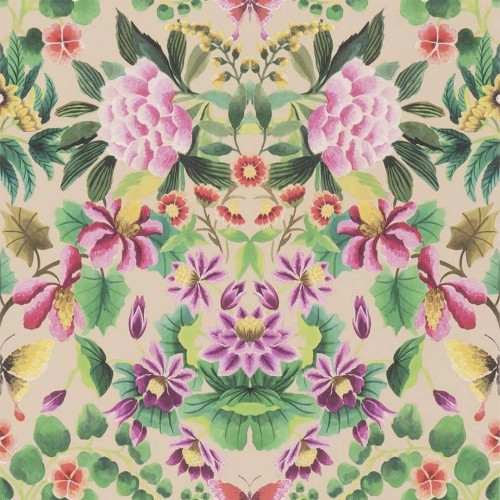 Tapeta adamaszek Designers Guild PDG1156/01 Ikebana Damask Ikebana