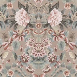 Tapeta adamaszek Designers Guild PDG1156/03 Ikebana Damask Gilver Ikebana