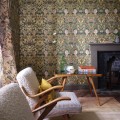 Tapeta adamaszek Designers Guild PDG1156/06 Ikebana Damask Gold Ikebana