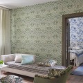 Tapeta roślinny adamaszek Designers Guild PDG1157/02 Karakusa Ikebana