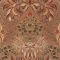 Tapeta roślinny adamaszek Designers Guild PDG1157/03 Karakusa Copper Ikebana