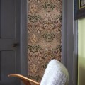 Tapeta roślinny adamaszek Designers Guild PDG1157/03 Karakusa Copper Ikebana