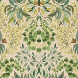 Tapeta roślinny adamaszek Designers Guild PDG1157/04 Karakusa Ikebana