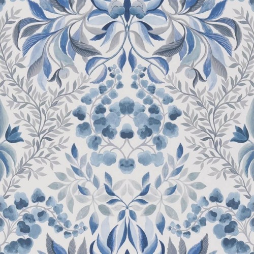 Tapeta roślinny adamaszek Designers Guild PDG1157/05 Karakusa Ikebana