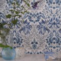 Tapeta roślinny adamaszek Designers Guild PDG1157/05 Karakusa Ikebana
