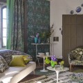 Tapeta roślinny adamaszek Designers Guild PDG1157/06 Karakusa Ikebana