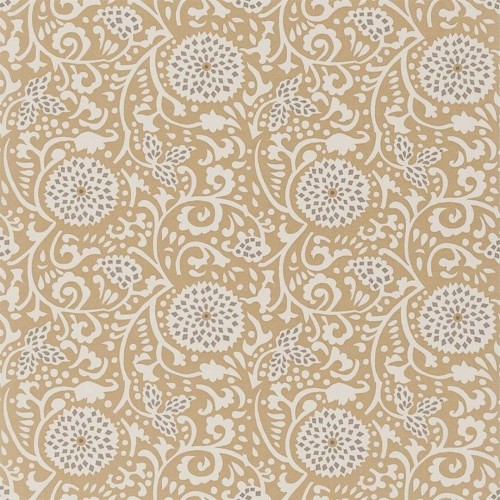 Tapeta roślinna Designers Guild PDG1147/04 Shaqui Gold Porcelaine De Chine