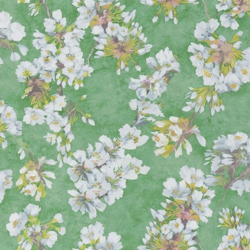 Tapeta kwiaty kwitnącej wiśni Designers Guild PDG1148/02 Fleur D'Assam Porcelaine De Chine
