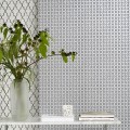 Tapeta geometryczna Designers Guild PDG1150/04 Jaal Porcelaine De Chine