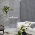 Tapeta geometryczna Designers Guild PDG1150/04 Jaal Porcelaine De Chine
